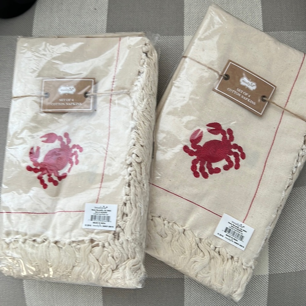 Crab Napkins